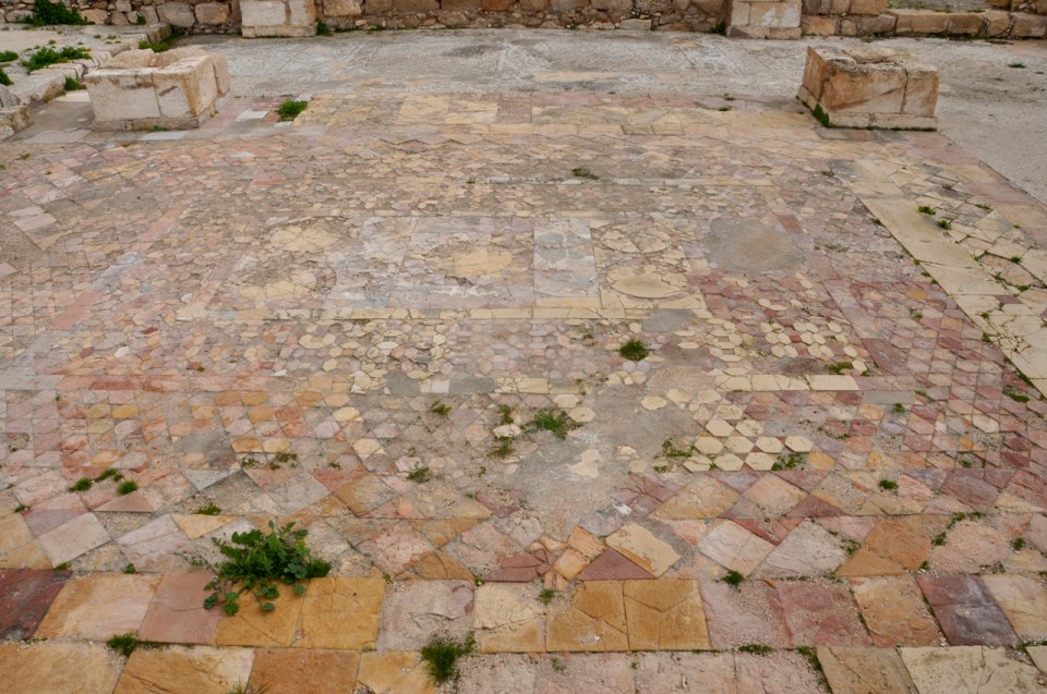 Crusader opus sectile