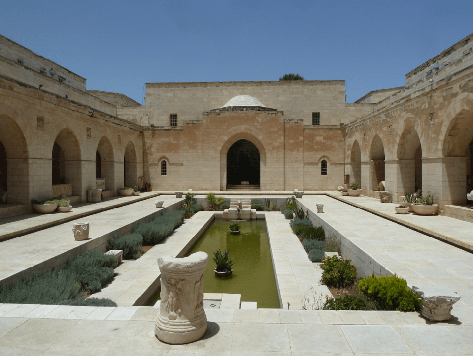 Rockefeller courtyard