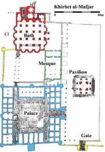Khirbet al-Mafjar plan