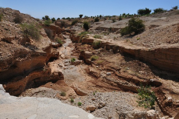 Wadi Qelt below Herod's 3rd palace