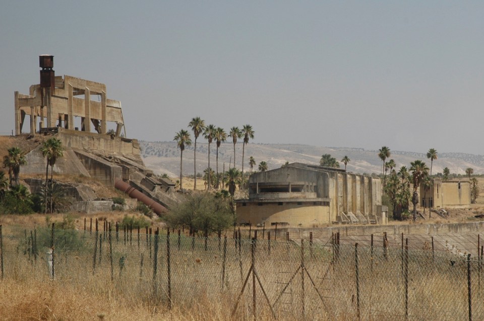Rutenburg's power station, Naharayim